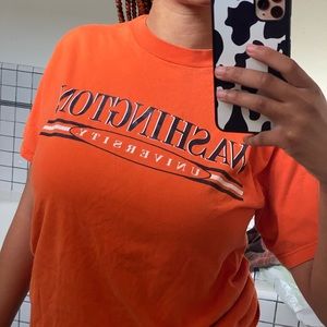 Orange Washington University t shirt